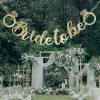 I saw the direct selling party scene decoration, the bride to be wedding and engagement party, and the decorated letter flag Specification image